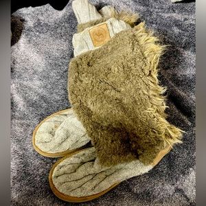 Victoria Secret PINK furry boots